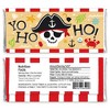 Big Dot of Happiness Pirate Ship Adventures - Candy Bar Wrapper Skull Birthday Party Favors - Set of 24 - 2 of 4
