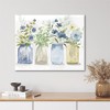 Courtside Market Beautiful flowers Mason Gallery-Wrapped Canvas - 2 of 4