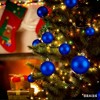 COZONY 34 Pcs Shatterproof Christmas Ball Ornament Set, Xmas Tree Hanging Decor for Holiday Wedding - 4 of 4