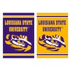 Evergreen Louisiana State University House Flag 28 x 44 Inches Outdoor Decor for Homes and Gardens - 2 of 3