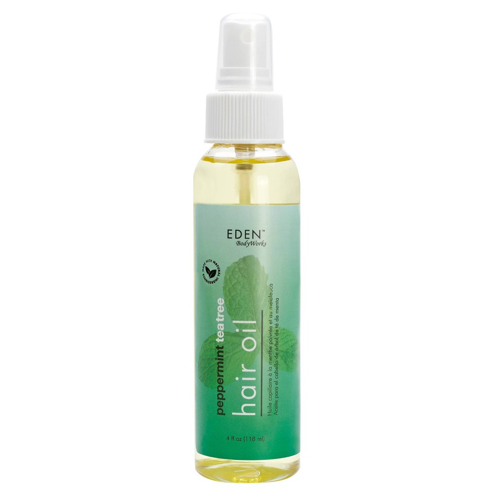 Photos - Hair Styling Product Eden Body Works Peppermint Tea Tree Hair Oil - 4 fl oz