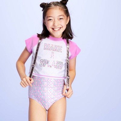 target pink one piece swimsuit