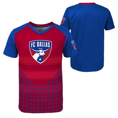 MLS FC Dallas Boys' Poly Jersey - XL