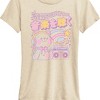 Women's - Instant Message - Kawaii Bear Music Short Sleeve Graphic T-Shirt - 2 of 4