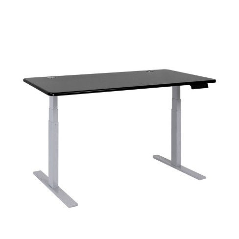 Monoprice Sit-Stand Single Motor Height Adjustable Table Desk Frame,  Electric, Gray 