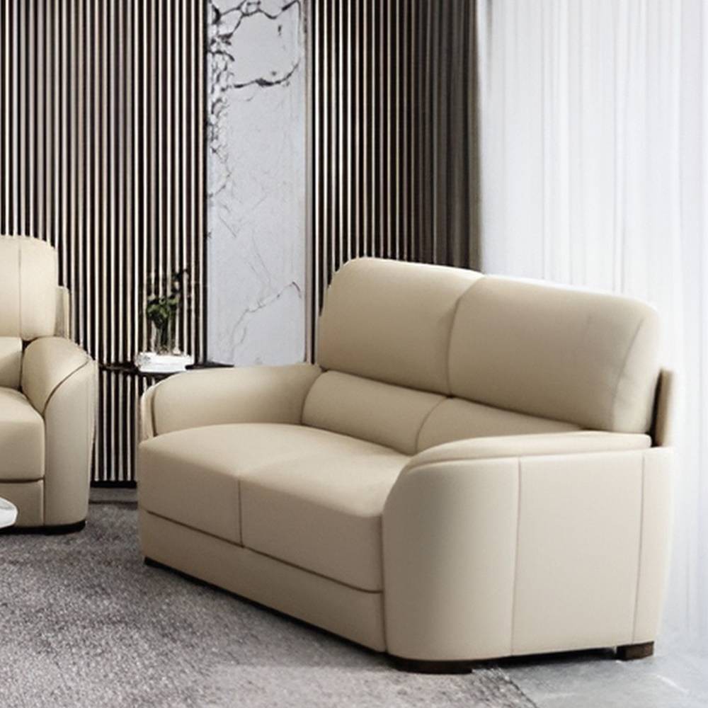Photos - Storage Combination 68.9" Edrice Sofa Ice Gray Top Grain Leather - Acme Furniture