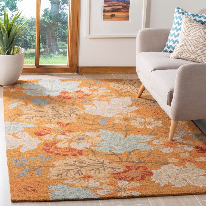 Blossom BLM917 Hand Hooked Area Rug  - Safavieh, 2 of 5
