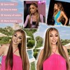 Jessie's Wig 20-24 Inch Straight Wig 7x5 Pre Cut Lace Highlight Honey Brown Color 1 Pc/Pack - 3 of 4