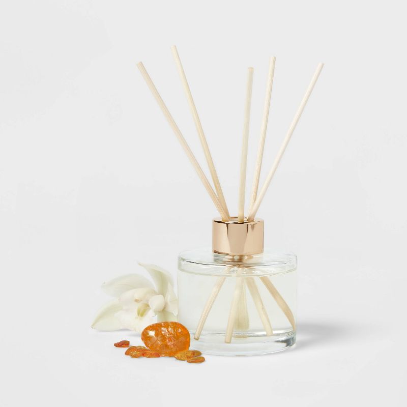 4 fl oz Blushing Amber Oil Reed Diffuser - Opalhouse&#8482;, 4 of 5