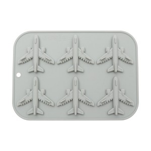 Unique Bargains Candy Mould 6-Cavity Airplane Candy Mould Set Hand Wash 6.69"x4.8"x0.51" 1 Pc - 1 of 4