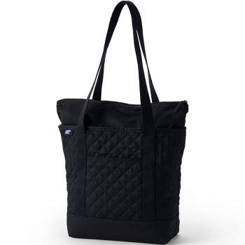 Lands' End Medium Classic Quilted Tote Bag
