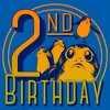 Toddler's Star Wars 2nd Porg Birthday T-Shirt - 2 of 3