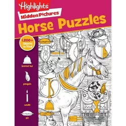 Horse Puzzles - (Favorite Hidden Pictures(r)) (Paperback)