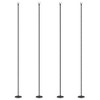 Outsunny String Light Poles, Steel Hanging Lighting Stand for Patio, Backyard, Deck, Wedding, Party - 4 of 4