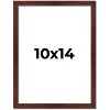 PosterPalooza | Photo Size Classic Modern Brown Frame - UV Acrylic, Foam Board Backing, Hanging Hardware - 2 of 4