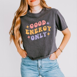 Simply Sage Market Good Energy Only Stars Boxy Crop Top - 1 of 4