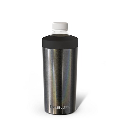 FrostBuddy Universal Buddy XL Insulated Can Cooler | Fits 12oz, 16oz, Slim Cans & Bottles | Stainless Steel Drinks Holder