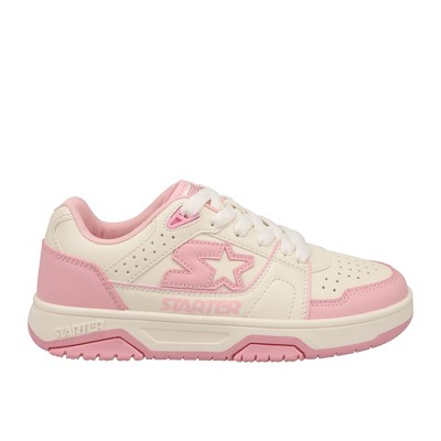 Женские кроссовки Starter Womens Fast Break Low Genuine Leather Sneaker, Star White/Rose, Size 8.5 — фото 6