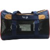 Pet Life Airline Approved Aero-Zoom Lightweight Wire Framed Collapsible Pet Carrier Blue-M - 3 of 3