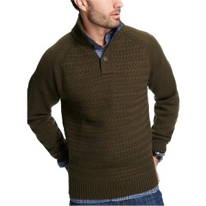 Weatherproof Mens Basket-Stitch Pullover Sweater - 1 of 1