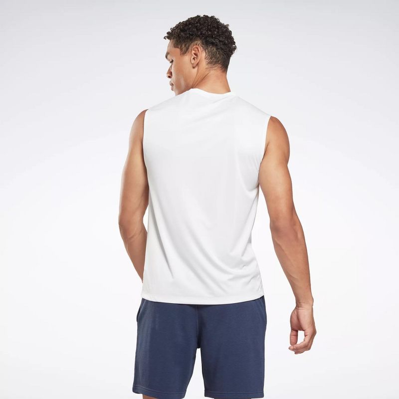 Reebok Training Sleeveless Tech T-Shirt Mens Athletic Tank Tops, 3 of 7