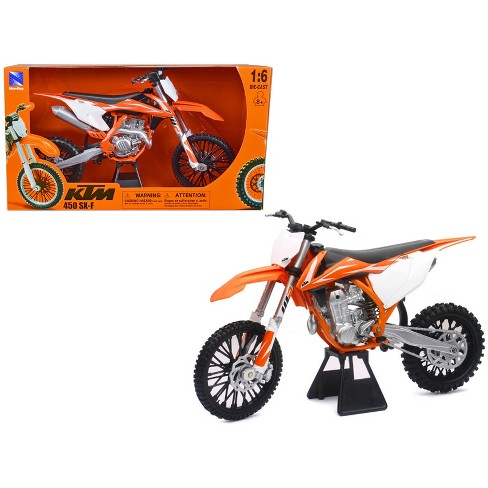 NEW RAY NY57943 KTM 450 SX-F 2018 1:10 MODELLINO DIE CAST MODEL Moto,Scala  1:10