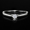 Ross-Simons 0.15 Carat Lab-Grown Diamond Solitaire Ring in Sterling Silver - 4 of 4