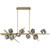 Eurofase Lighting Thorah 9 - Light Chandelier in  Gold - 2 of 2