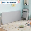 7-Piece Kids Folding Table and Chairs Set, Toddlers Children's Activity Table and Chairs Set for Dining Room,Daycare,Classrooms - 2 of 4