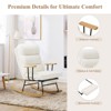 Colamy Rocking Chair with Footrest for Living Room, Upholstered Glider Rocker Chair - 4 of 4