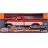 1979 Ford F-150 Custom Pickup Truck Orange and Cream 1/24 Diecast Model Car by Motormax - 2 of 3