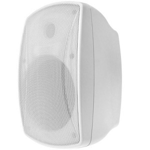 Monoprice 6.5in Weatherproof 2-Way Indoor/Outdoor Speaker, White (Each) For Whole Home Audio Systems, Restaurants, Bars, Patio, Poolside, Garage - 1 of 4