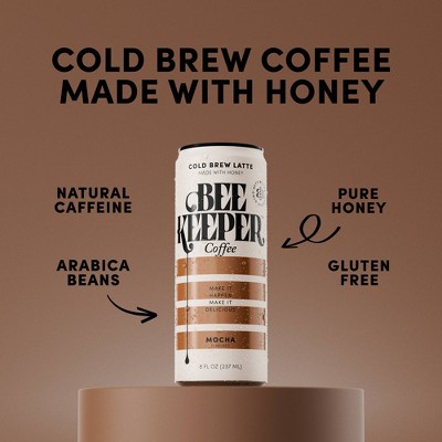Beekeeper Coffee Cold Brew - Mocha - 8 fl oz