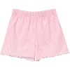 Gerber Toddler Girls' 3-Piece T-Shirt, Shorts & Pants Pajama Set - 3 of 4