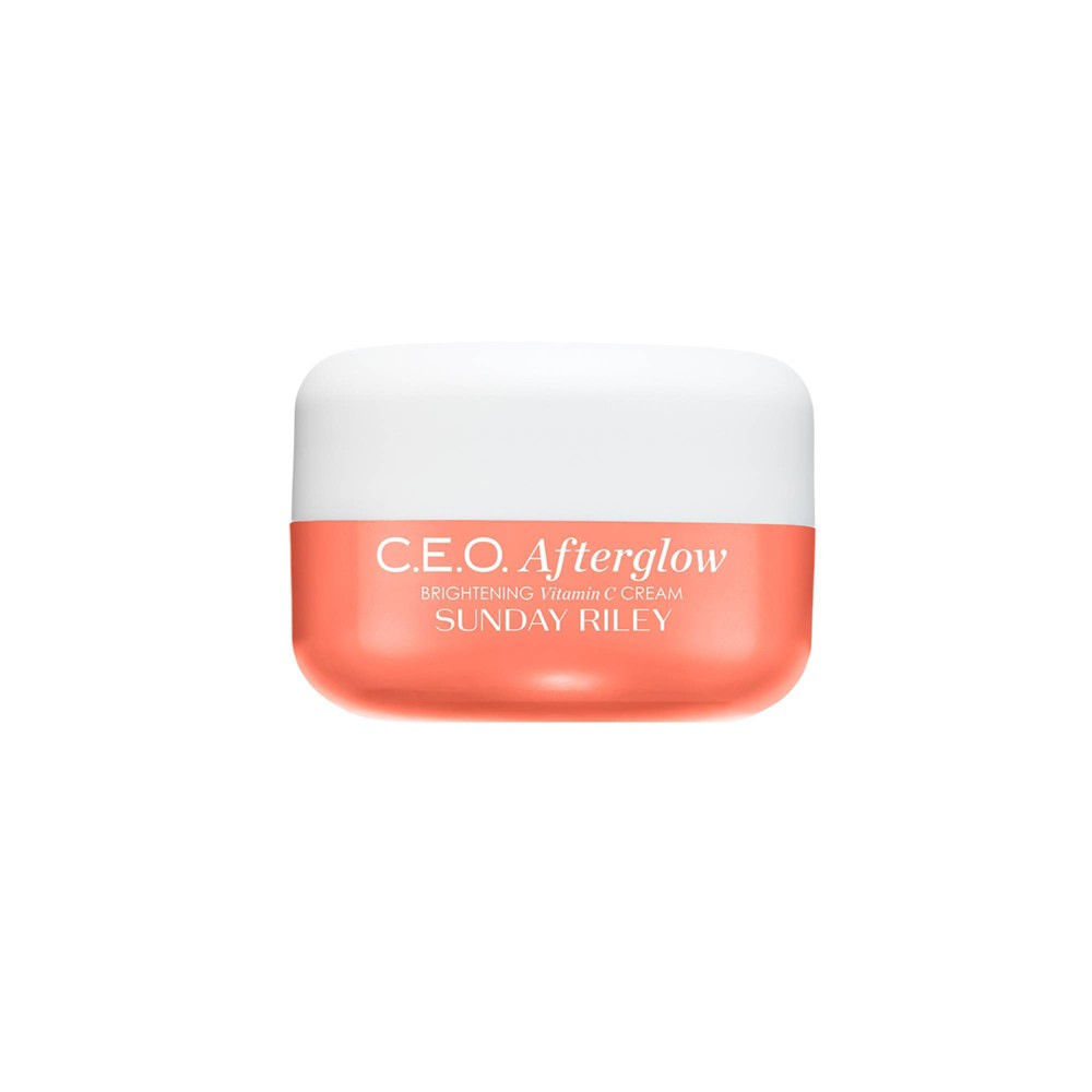 Photos - Cream / Lotion Sunday Riley C.E.O. After Glow Vitamin Face Moisturizer - 0.5oz - Ulta Bea