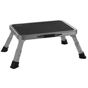 Itopfox Foldable Step Stool with Non-Slip Platform, Adjustable Height Step Ladder for Adults & Kids, Kitchen, Bedroom, Office, RV, 330 Lbs Capacity - 1 of 4