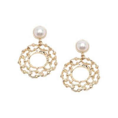SOHI Women's California Gold Party Stone Drop Earring