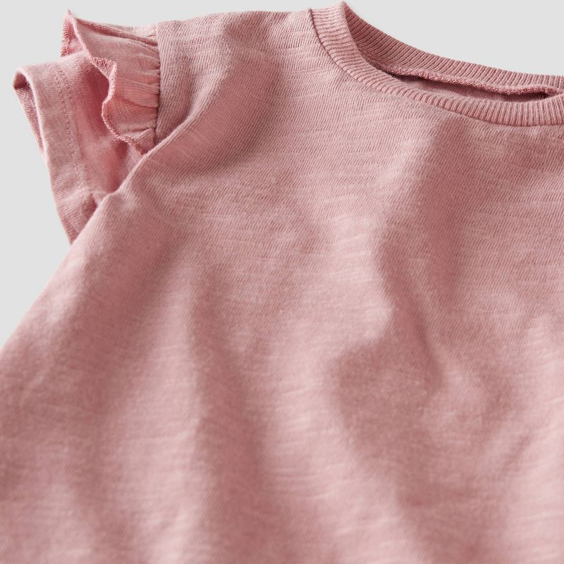 little Planet By Carter's Baby 3pk Whisper Rose T-Shirt - Pink/White/Gray, 2 of 9
