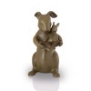SPI Home Sharing a Story Garden Sculpture – 13.5-Inch Cast Aluminum Outdoor Decor with Whimsical Animal Reading Scene - 2 of 3