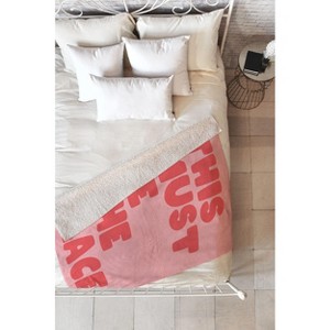 socoart This Must Be The Place II 80" x 60" Fleece Throw Blanket - Deny Designs - 1 of 2