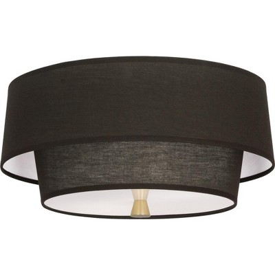 Robert Abbey Lighting Decker 2 - Light Flush Mount in  Modern Brass