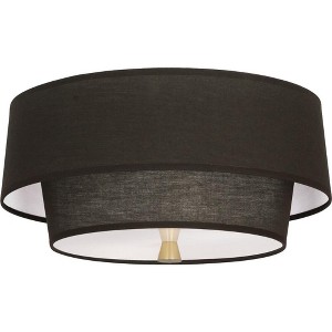 Robert Abbey Lighting Decker 2 - Light Flush Mount in  Modern Brass - 1 of 3