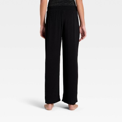 Art Class Girls' Solid Gauze Pants Swimsuit Cover-Up - art class™ Black L — фото 2