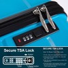 3 Piece Luggage Set,Hardshell Suitcase Set with Spinner Wheels & TSA Lock,Expandable Lightweight Travel Luggage - 3 of 4