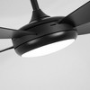 Parrot Uncle 42” Black Modern LED Ceiling Fan with Light and Remote - 3 of 4