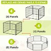 BestMassage Dog Playpen 18/24/32/40Inch Heavy Duty Playpen Pen Dog Fence Dog Kennel with Doors Indoor Outdoor Pet Exercise Pen Puppy Playpen - 3 of 4