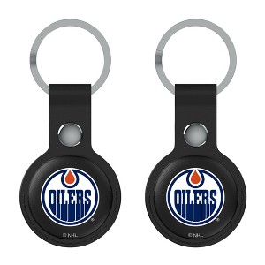 Keyscaper NHL Western Conference Teams Insignia Black Airtag Holder 2-Pack - 1 of 4