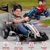 Ride On Go Kart for Kids, 24V 7Ah Battery Two 200W Motors, 7.5MPH Fast Drifting Circling Car, Stretchable Length Electric Ride Toy - 4 of 4