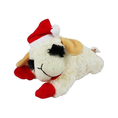 Mini lamb clearance chop dog toy