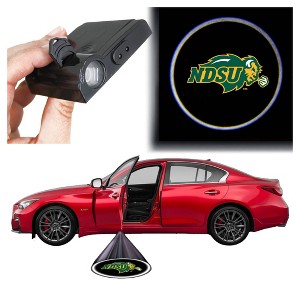 NCAA North Dakota State Bison LED Car Door Light - 1 of 2
